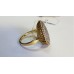 Золотое кольцо с бриллиантами 6.34г